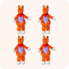 Buddy The Unicorn Plush Type B 4PCS