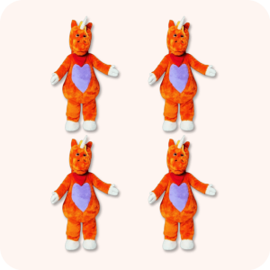 Buddy The Unicorn Plush Type B 4PCS